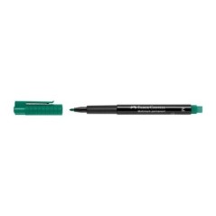 Marcador Faber-Castell Multimark permanent 152563 M Verde