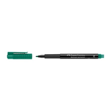 Marcador Faber-Castell Multimark permanent 152563 M Verde