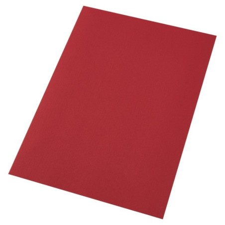 Capa de Encadernação GBC A4 250g LinenWeave CE050030 Emb.100 Vermelho