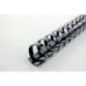 Argola Plástico GBC CombBind 14,0mm 4028178 Redonda Cx.100 Preto