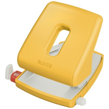Furador Leitz Cosy 5004-00-19 30 Folhas 2 Furos Amarelo Quente