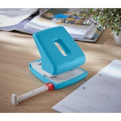 Furador Leitz Cosy 5004-00-61 30 Folhas 2 Furos Azul Calmo