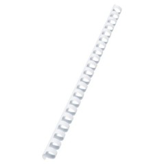 Argola Plástico GBC CombBind 14,0mm 4028198 Redonda Cx.100 Branco