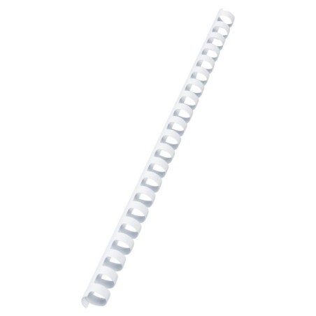 Argola Plástico GBC CombBind 14,0mm 4028198 Redonda Cx.100 Branco
