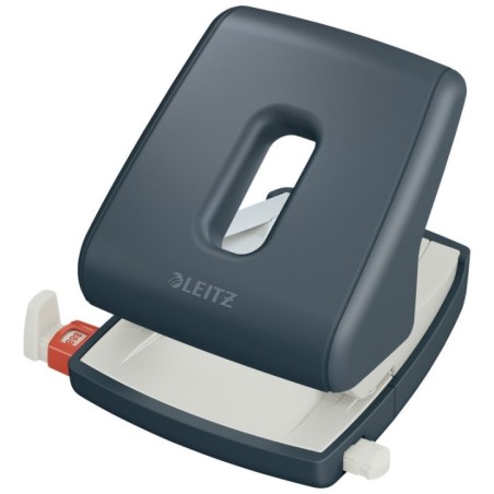 Furador Leitz Cosy 5004-00-89 30 Folhas 2 Furos Cinzento Veludo