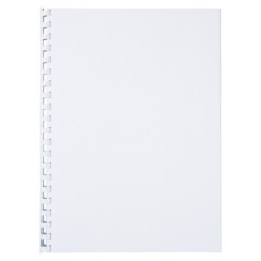 Argola Plástico GBC CombBind 14,0mm 4028198 Redonda Cx.100 Branco