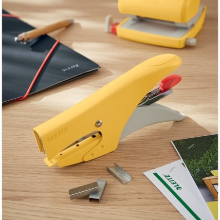 Agrafador Alicate Leitz 5645-00-19 Cosy Amarelo Quente