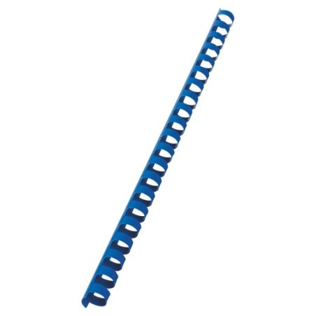 Argola Plástico GBC CombBind 14,0mm 4028238 Redonda Cx.100 Azul