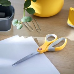 Tesoura Leitz Cosy Titanium 5332-00-19 205mm Amarelo Quente
