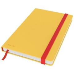 Notebook Leitz Cosy 4481-00-19 A5 80 Folhas 100g Pautado Amarelo