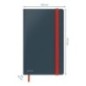 Notebook Leitz Cosy 4481-00-89 A5 80 Folhas 100g Pautado Cinzento Notebook Leitz Cosy 4481-00-89 A5 80 Folhas 100g Pautado Cinzento