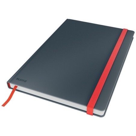 Notebook Leitz Cosy 4482-00-89 B5 80 Folhas 100g Quadriculado Cinzento