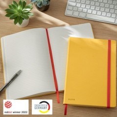 Notebook Leitz Cosy 4483-00-19 B5 80 Folhas 100g Pautado Amarelo