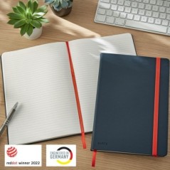 Notebook Leitz Cosy 4483-00-689 B5 80 Folhas 100g Pautado Cinzento