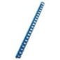 Argola Plástico GBC CombBind 16,0mm 4028620 Redonda Cx.100 Azul