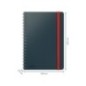 Caderno de Espiral Leitz Cosy 4484-00-89 B5 80F 100g Quadriculado Cinzento