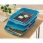 Caderno de Espiral Leitz Cosy 4484-00-89 B5 80F 100g Quadriculado Cinzento