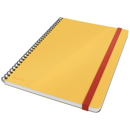 Caderno de Espiral Leitz Cosy 4527-00-19 B5 80F 100g Pautado Amarelo