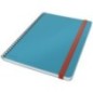 Caderno de Espiral Leitz Cosy 4527-00-61 B5 80F 100g Pautado Azul