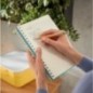 Caderno de Espiral Leitz Cosy 4527-00-61 B5 80F 100g Pautado Azul