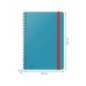 Caderno de Espiral Leitz Cosy 4527-00-61 B5 80F 100g Pautado Azul