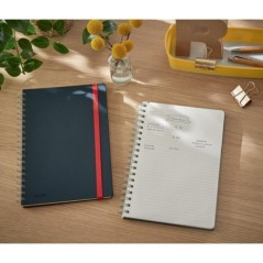 Caderno de Espiral Leitz Cosy 4527-00-89 B5 80F 100g Pautado Cinzento