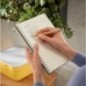 Caderno de Espiral Leitz Cosy 4527-00-89 B5 80F 100g Pautado Cinzento
