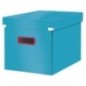 Caixa de Arrumação Leitz Cosy Click & Store 5347-00-61 Cube Azul