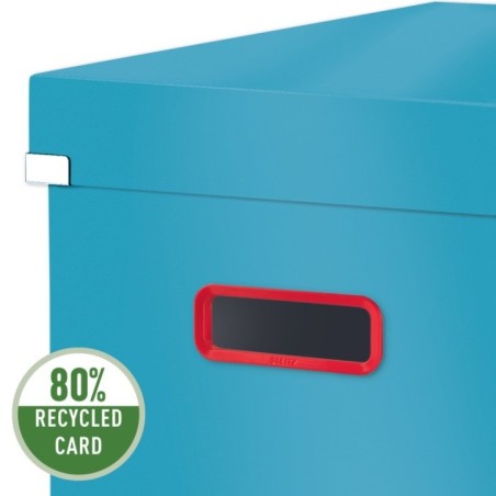 Caixa de Arrumação Leitz Cosy Click & Store 5347-00-61 Cube Azul