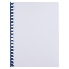 Argola Plástico GBC CombBind 19,0mm 4028621 Redonda Cx.100 Azul