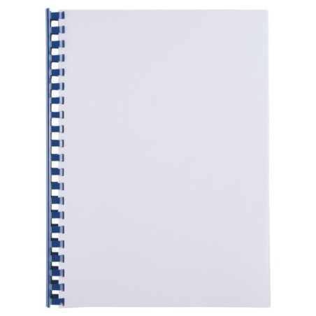 Argola Plástico GBC CombBind 19,0mm 4028621 Redonda Cx.100 Azul