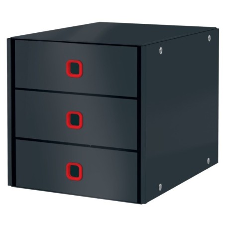 Bloco de 3 Gavetas Leitz Cosy Click & Store 5368-00-89 A4 Cinzento