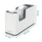 Desenrolador de Fita Adesiva Leitz WOW 5364-10-26 (33) Branco/Vermelho