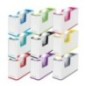 Desenrolador de Fita Adesiva Leitz WOW 5364-10-26 (33) Branco/Vermelho