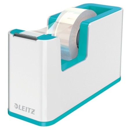 Desenrolador de Fita Adesiva Leitz WOW 5364-10-51 (33) Branco/Turquesa