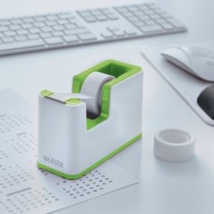 Desenrolador de Fita Adesiva Leitz WOW 5364-10-54 (33) Branco/Verde
