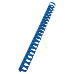 Argola Plástico GBC CombBind 22,0mm 4028622 Redonda Cx.100 Azul