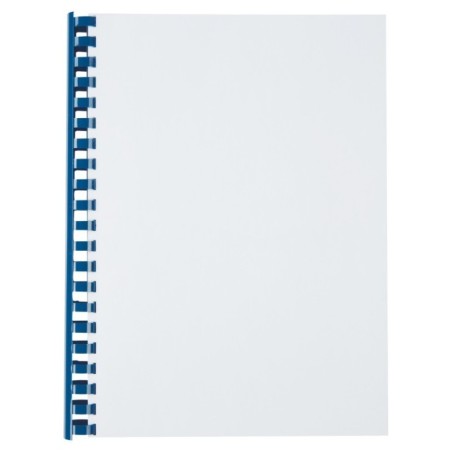 Argola Plástico GBC CombBind 22,0mm 4028622 Redonda Cx.100 Azul