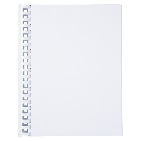 Argola Plástico GBC CombBind 28,0mm 4028203 Redonda Cx.50 Branco