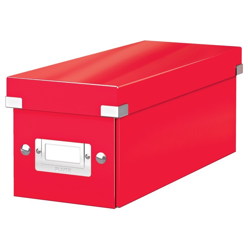 Caixa de Arrumação Leitz WOW Click & Store 6041-00-26 Vermelho Caixa de Arrumação Leitz WOW Click & Store 6041-00-26 Vermelho