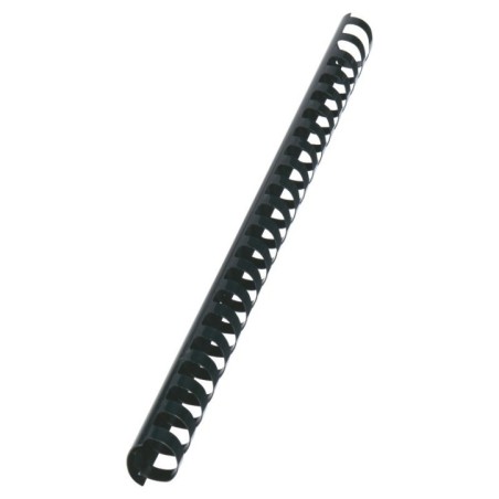 Argola Plástico GBC CombBind 32,0mm 4028184 Oval Cx.50 Preto