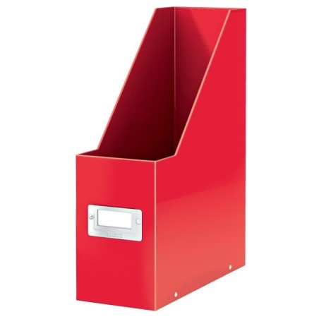 Porta Revistas Leitz WOW Click & Store 6047-00-26 A4 PP Vermelho