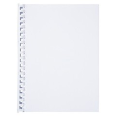 Argola Plástico GBC CombBind 32,0mm 4028204 Oval Cx.50 Branco