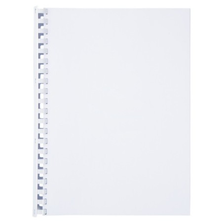 Argola Plástico GBC CombBind 32,0mm 4028204 Oval Cx.50 Branco
