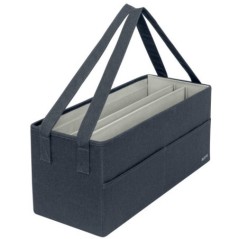 Mala de Trabalho Leitz Hot-Desking 6444-00-89 Cinzento Veludo
