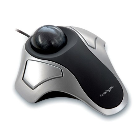 Trackball Kensington 64327EU com Fio Orbit® Preto/Prateado
