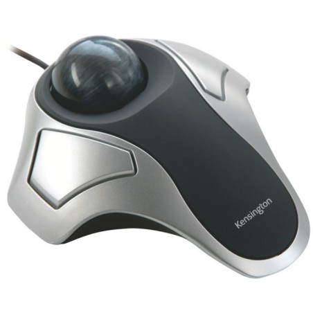 Trackball Kensington 64327EU com Fio Orbit® Preto/Prateado