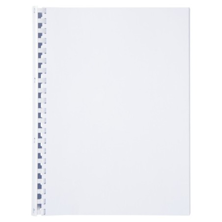 Argola Plástico GBC CombBind 38,0mm 4028205 Oval Cx.50 Branco