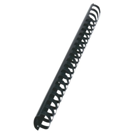 Argola Plástico GBC CombBind 45,0mm 4028186 Oval Cx.50 Preto