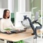 Braço de Monitor Leitz Ergo 6538-00-89 Cinzento Escuro Braço de Monitor Leitz Ergo 6538-00-89 Cinzento Escuro